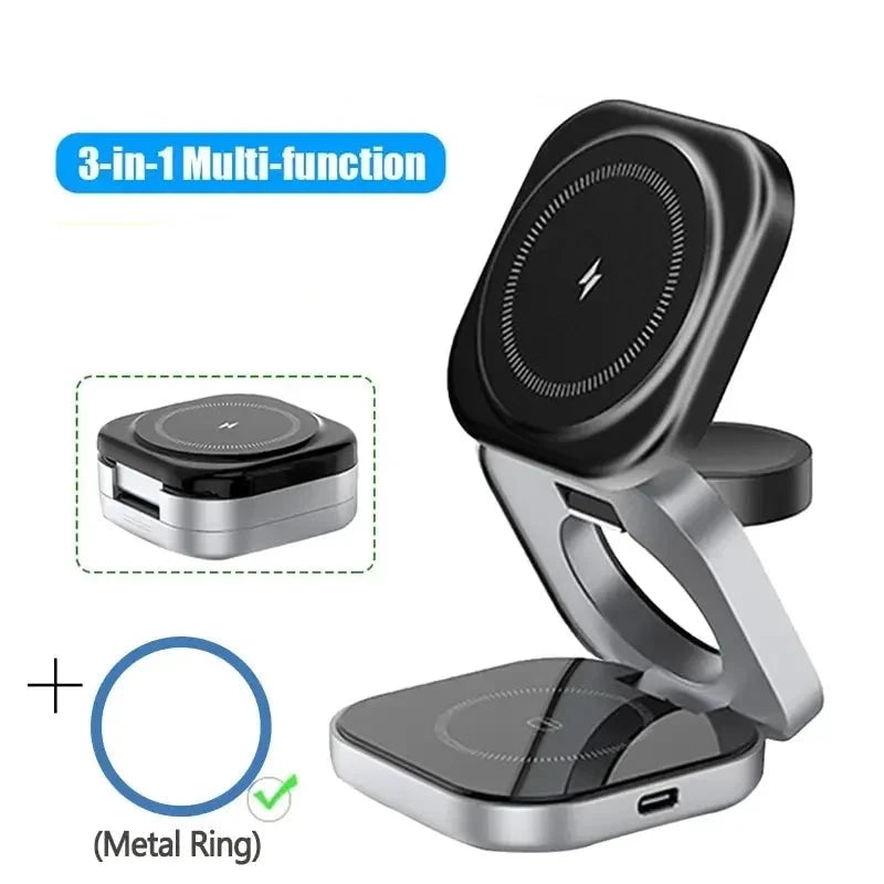 Yazijico™  Magnetic Wireless Charger Stand For iPhone - Yazijico™