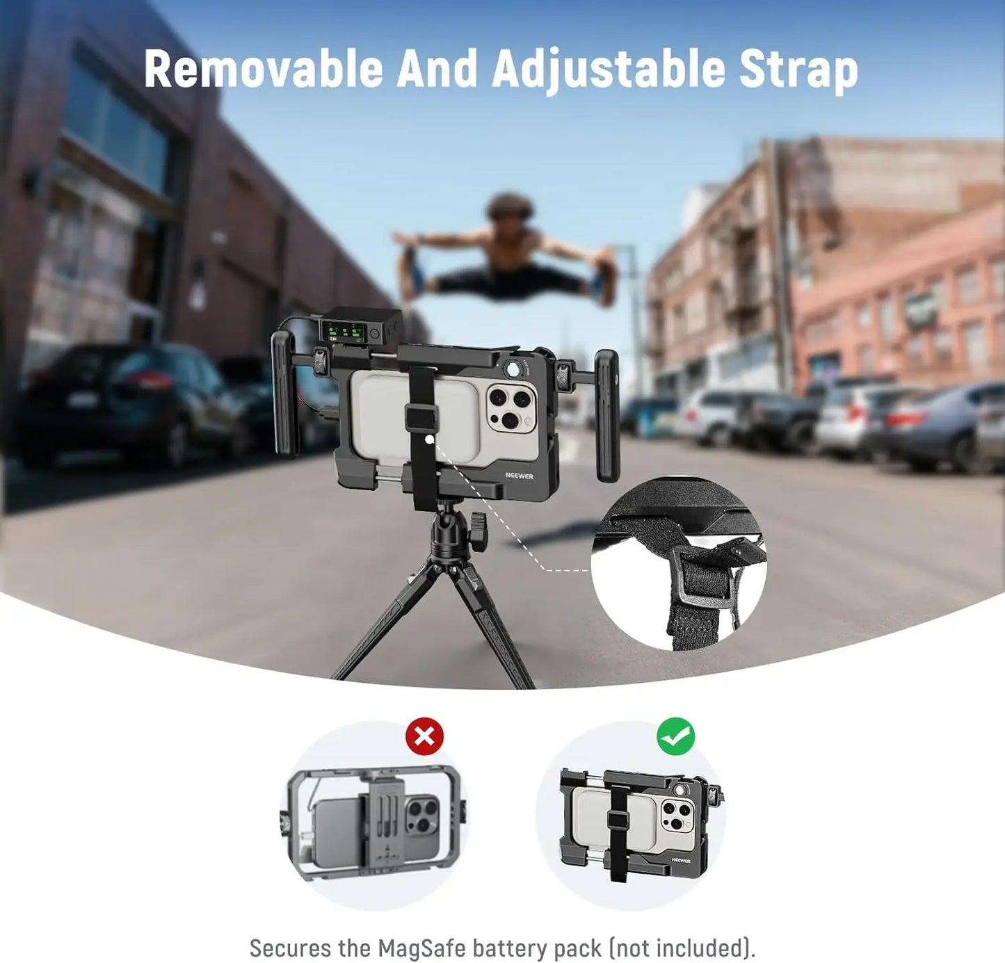 Yazijico™ Universal Smartphone Video Rig Cage - Yazijico™