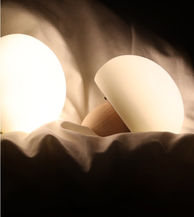 Silicone Night Lamp Brightness Adjustable Mushroom