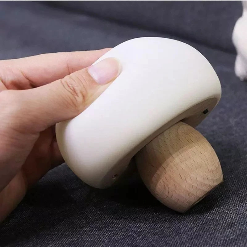 Silicone Night Lamp Brightness Adjustable Mushroom
