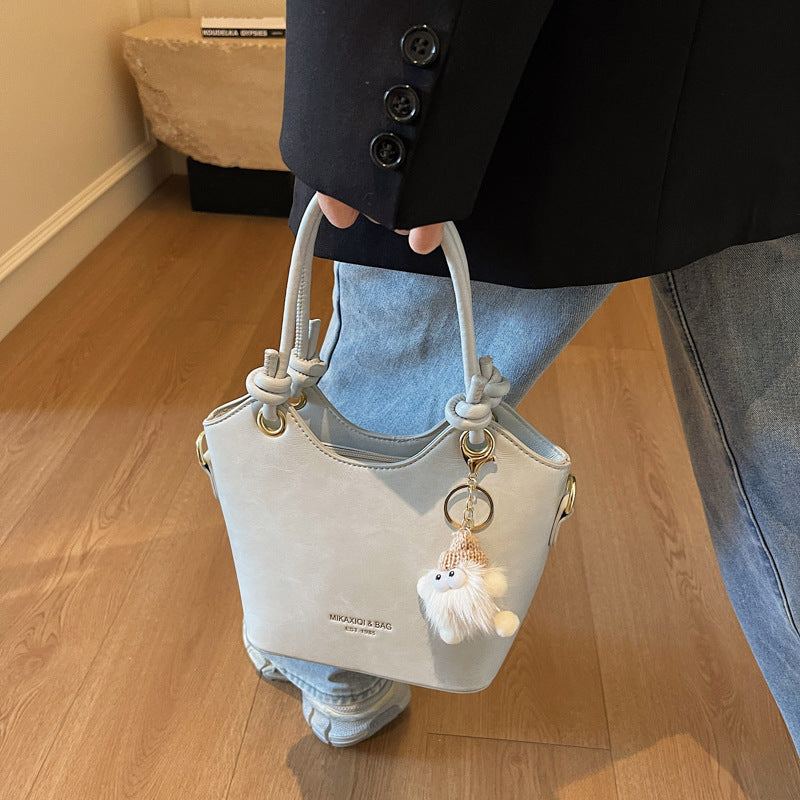 Sweet Style Zipper PU Square Shoulder Bag