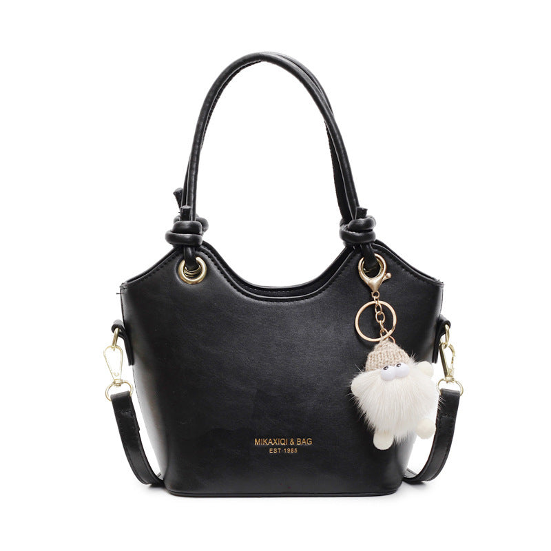 Sweet Style Zipper PU Square Shoulder Bag