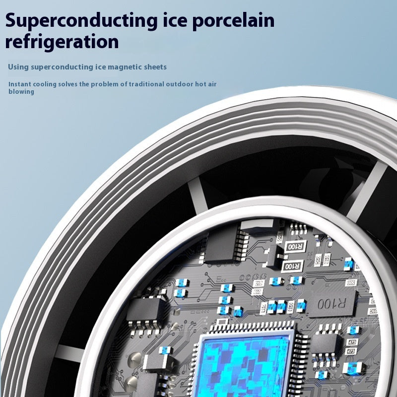 Turbos Chilled Ice Sensation Cold Fan Super Mini