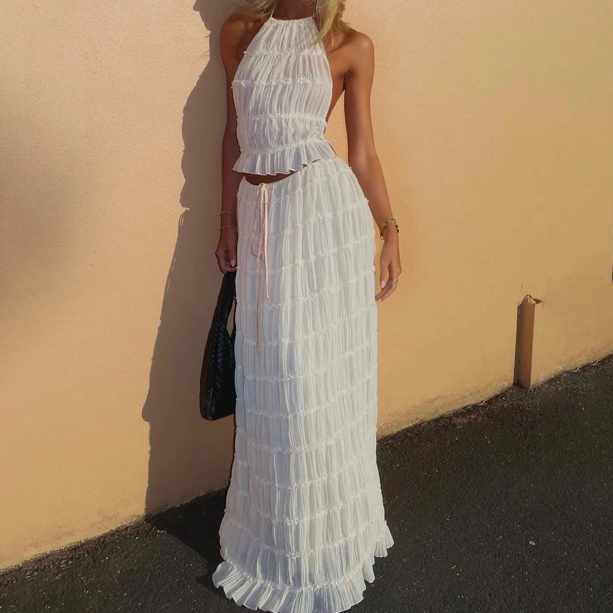Women's Dress Suit Sleeveless Backless