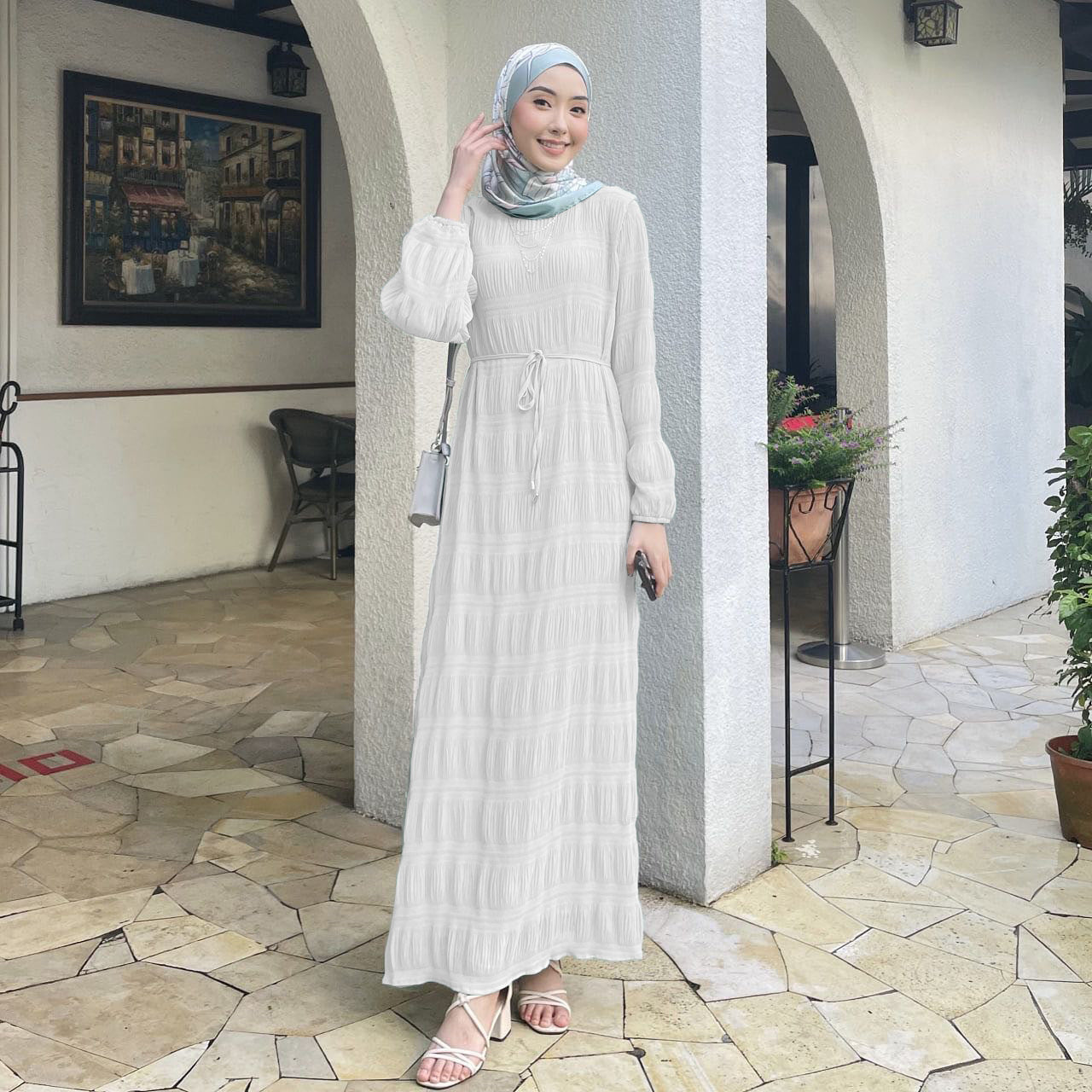 Women's Middle East Fashion Sweet Chiffon Dress