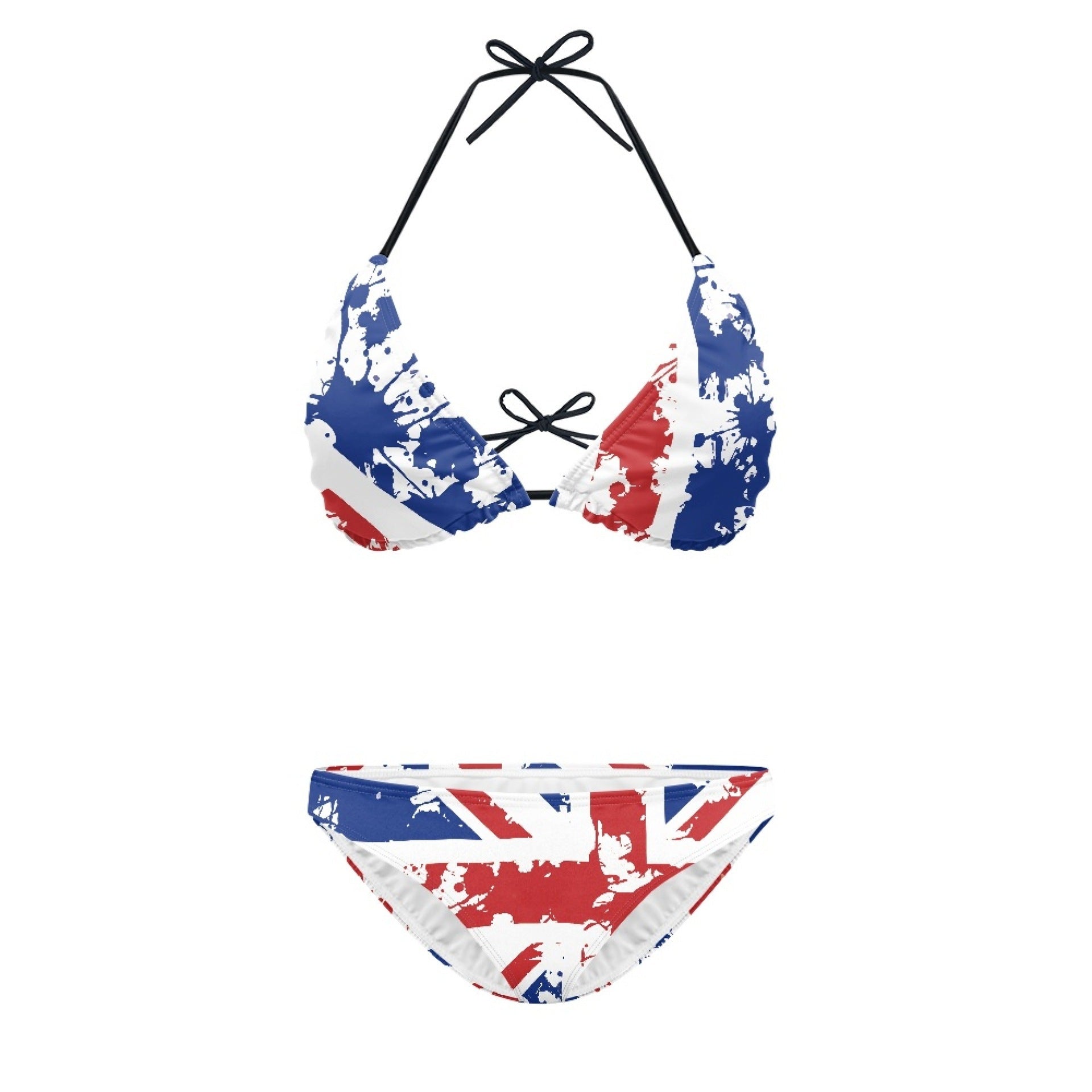 Women's Split Printed Swimsuit Bikini -