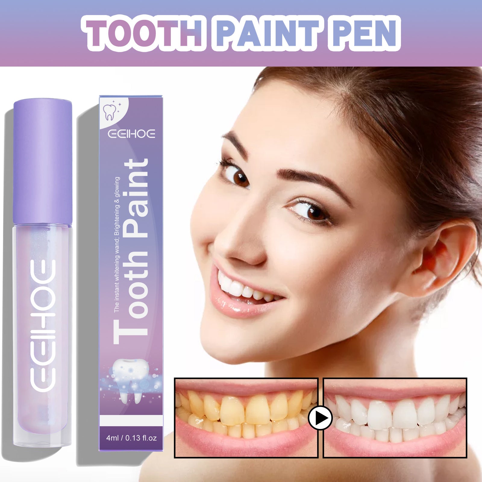 Teeth Whitening Pen, Teeth Stain Remover | Yazijico™