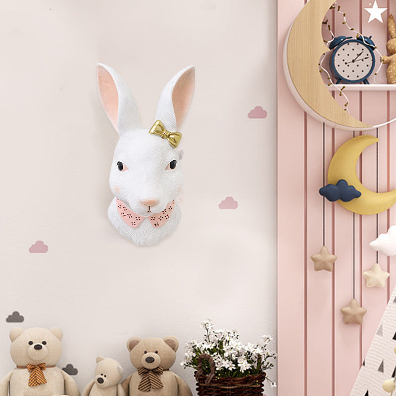 home original cartoon rabbit wall decor