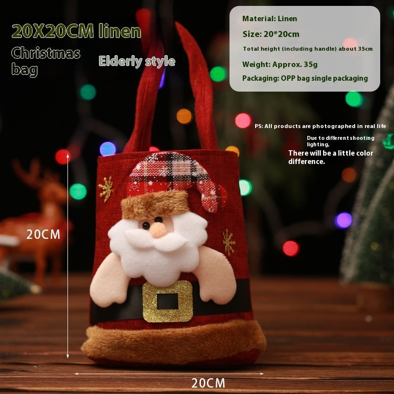 Christmas Candy Gift Bag Creative Santa Claus  | Yazijico™