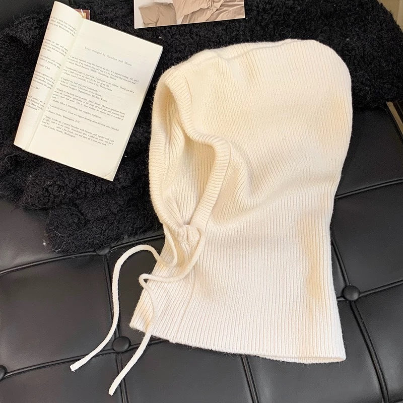 Women's Hats  Knitting Scarf Integrated Sleeve Cap | Yazijico™