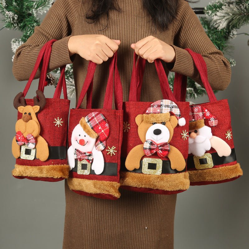 Christmas Candy Gift Bag Creative Santa Claus  | Yazijico™