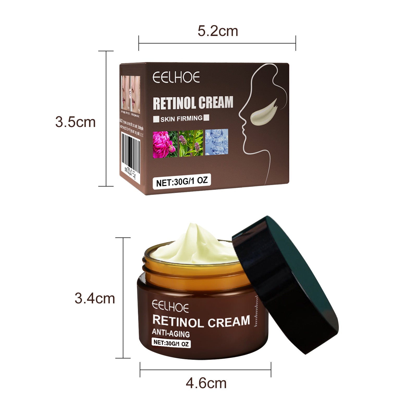 Retinol Anti Aging Wrinkle Removal Skin Firming EELHOE | Yazijico™