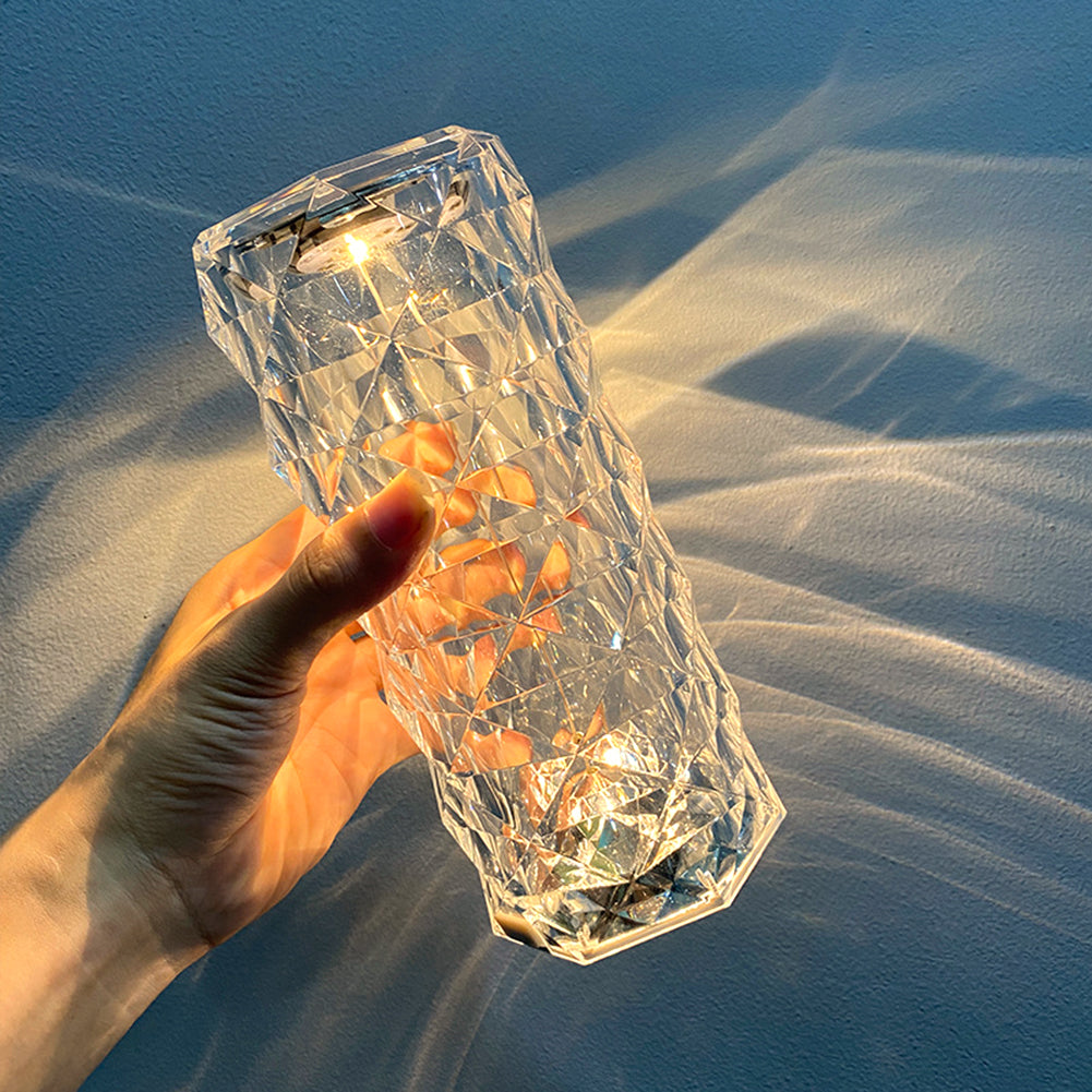 Yazijico™ Crystal Lamp USB Table Lamps Bedroom Touch - Yazijico™