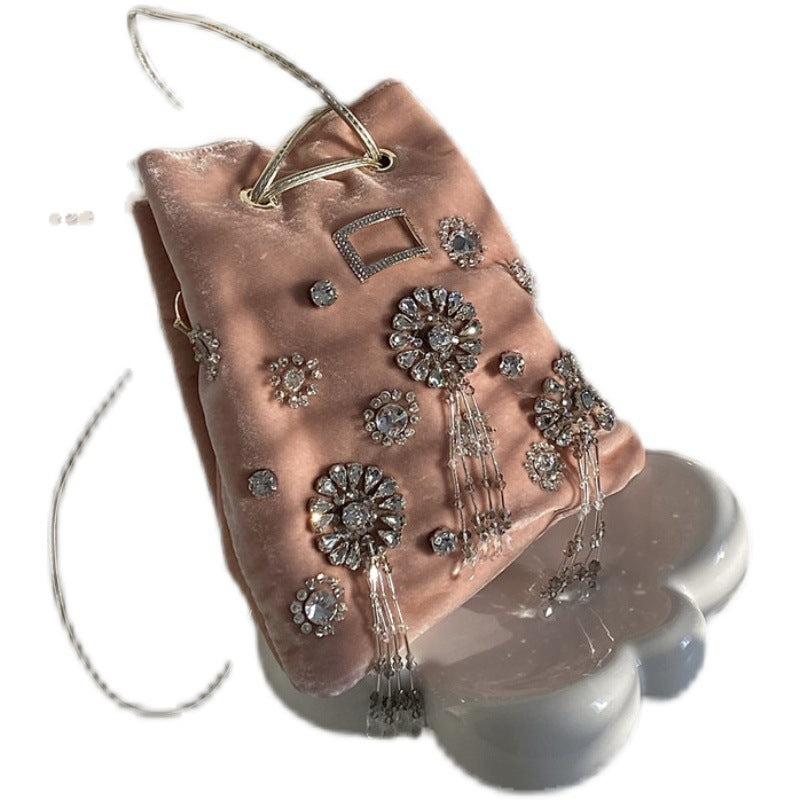 Hand-made Wrapped Banquet Bucket Handbag | Yazijico™