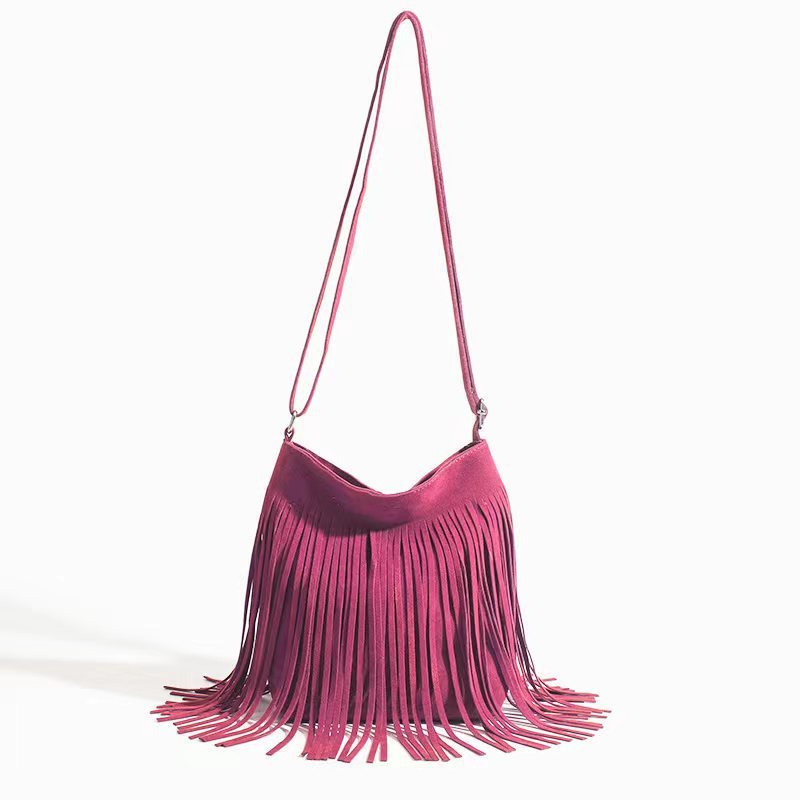 Artistic Tassel Simple And Popular Shoulder Bag  | Yazijico™