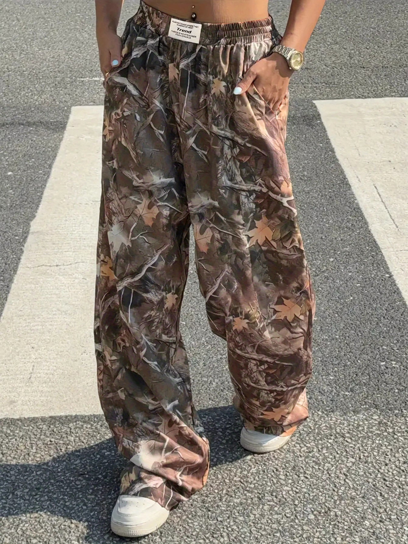 Slimming Casual Pants Hip Hop Retro Street | Yazijico™