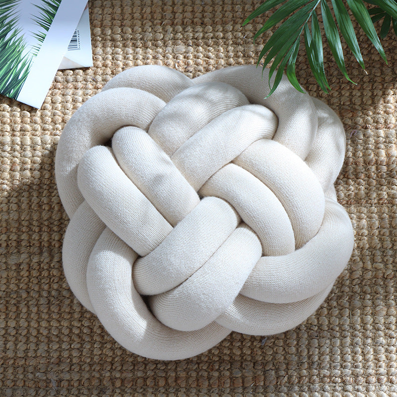 Yazijico™ Sofa Pillow Office Nap Craft Pillow Knot Throw Pillow - Yazijico™