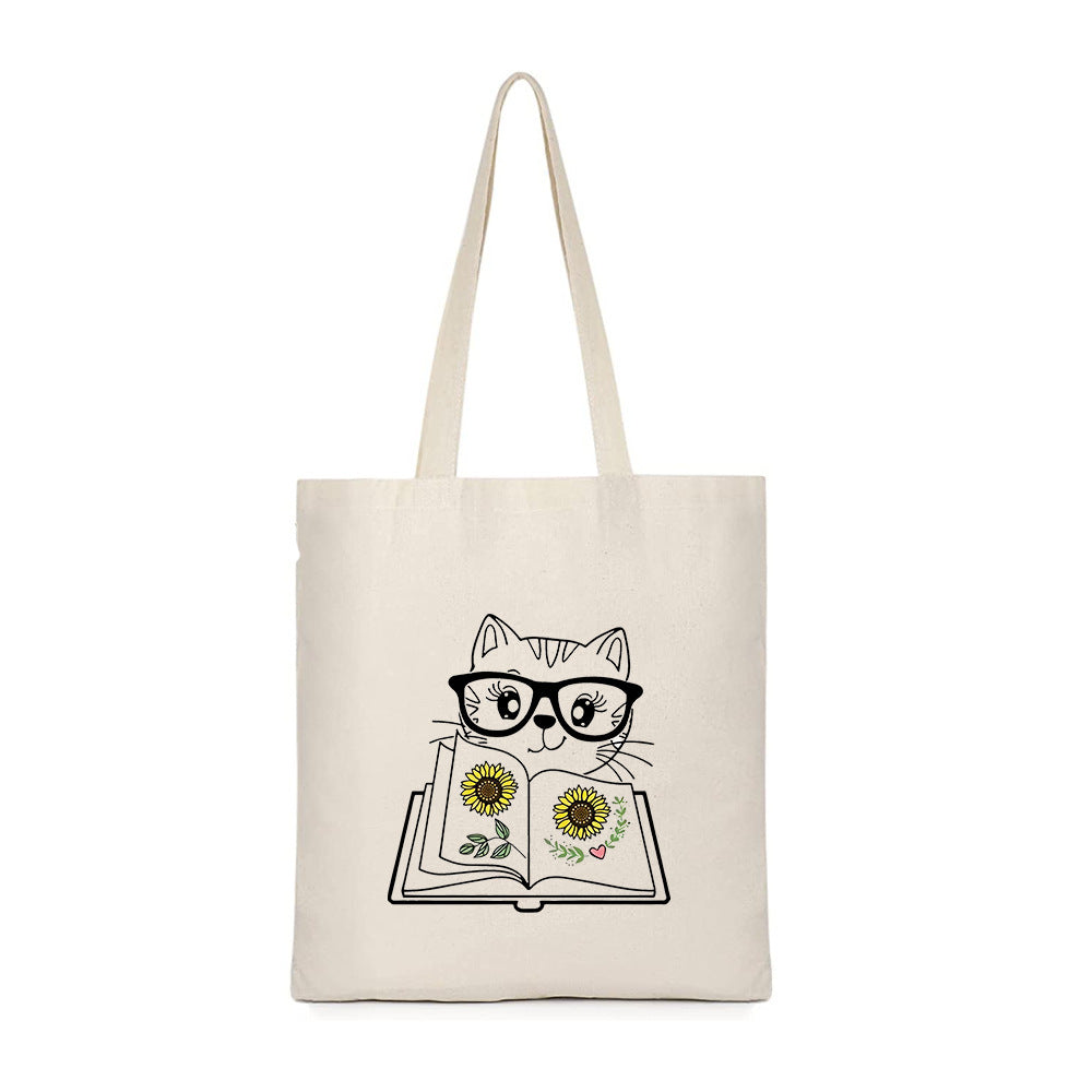 Sublimation Canvas Single Shoulder Bag | Yazijico™