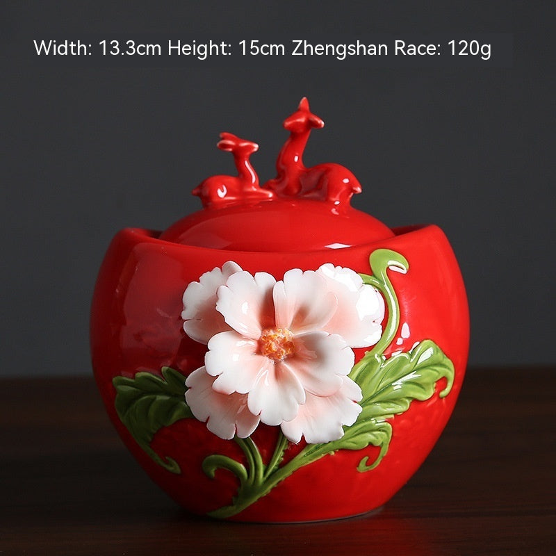 Hand-made Porcelain Sealed Tea Pot | Yazijico™
