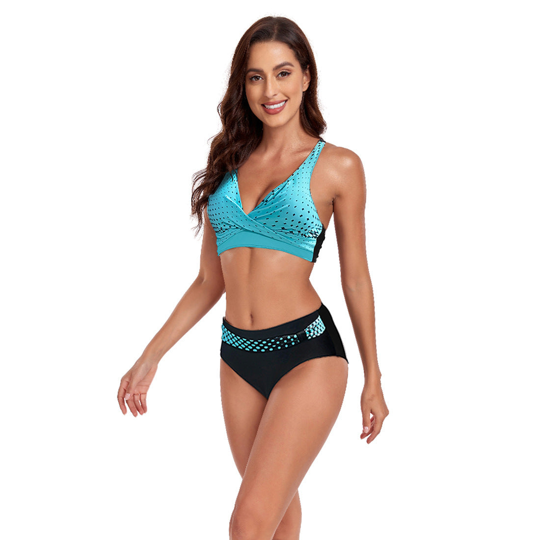 Beach Split Swimsuit Summer Bikini Halter   Yazijico™
