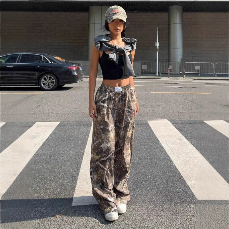 Slimming Casual Pants Hip Hop Retro Street | Yazijico™