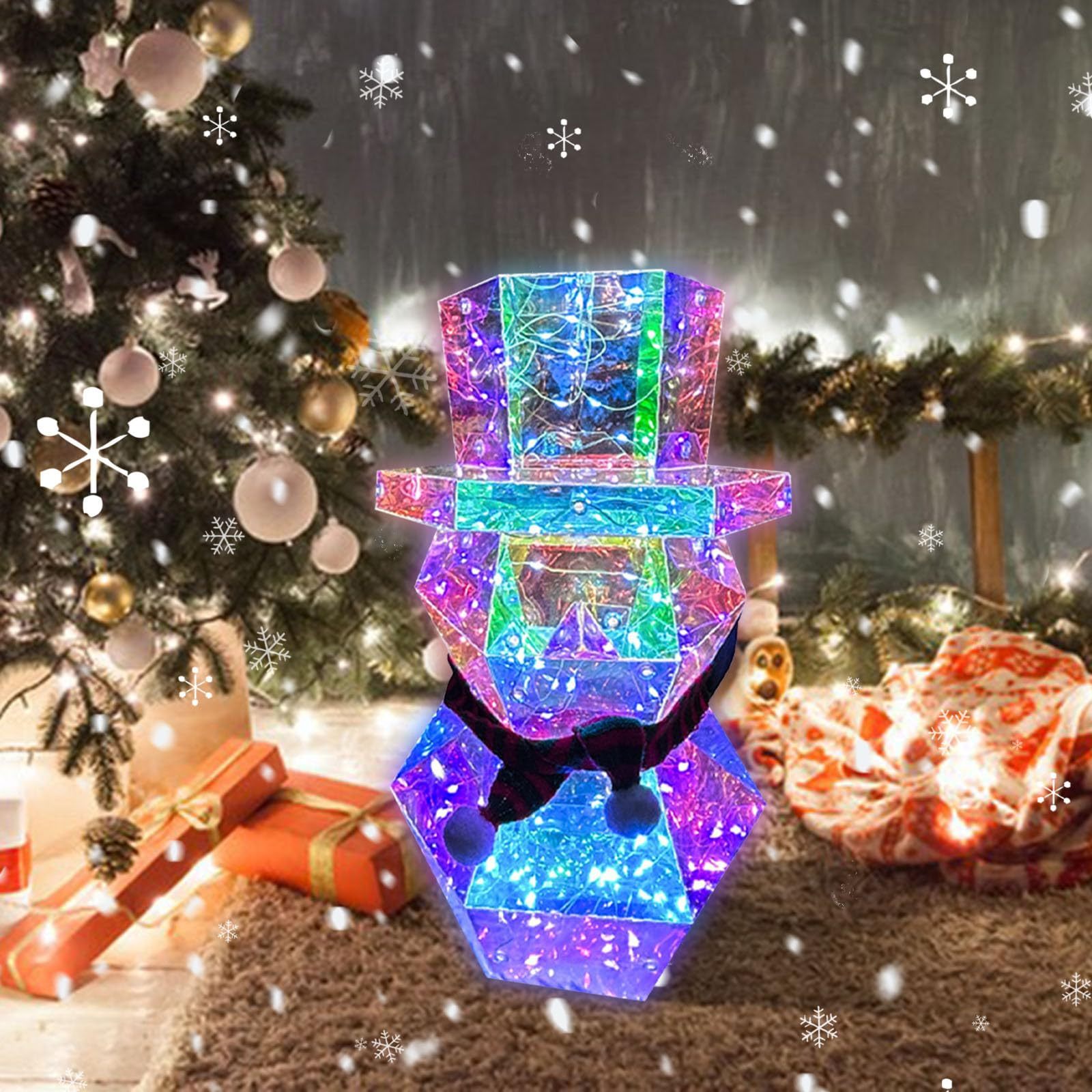 Christmas Decor Snowman LED Glow | Yazijico™