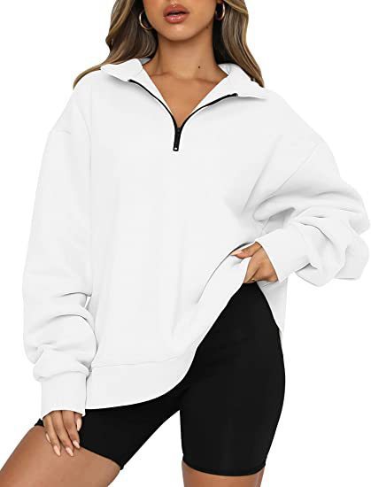 Women Sweatshirts Collar Loose Tops Clothes | Yazijico™