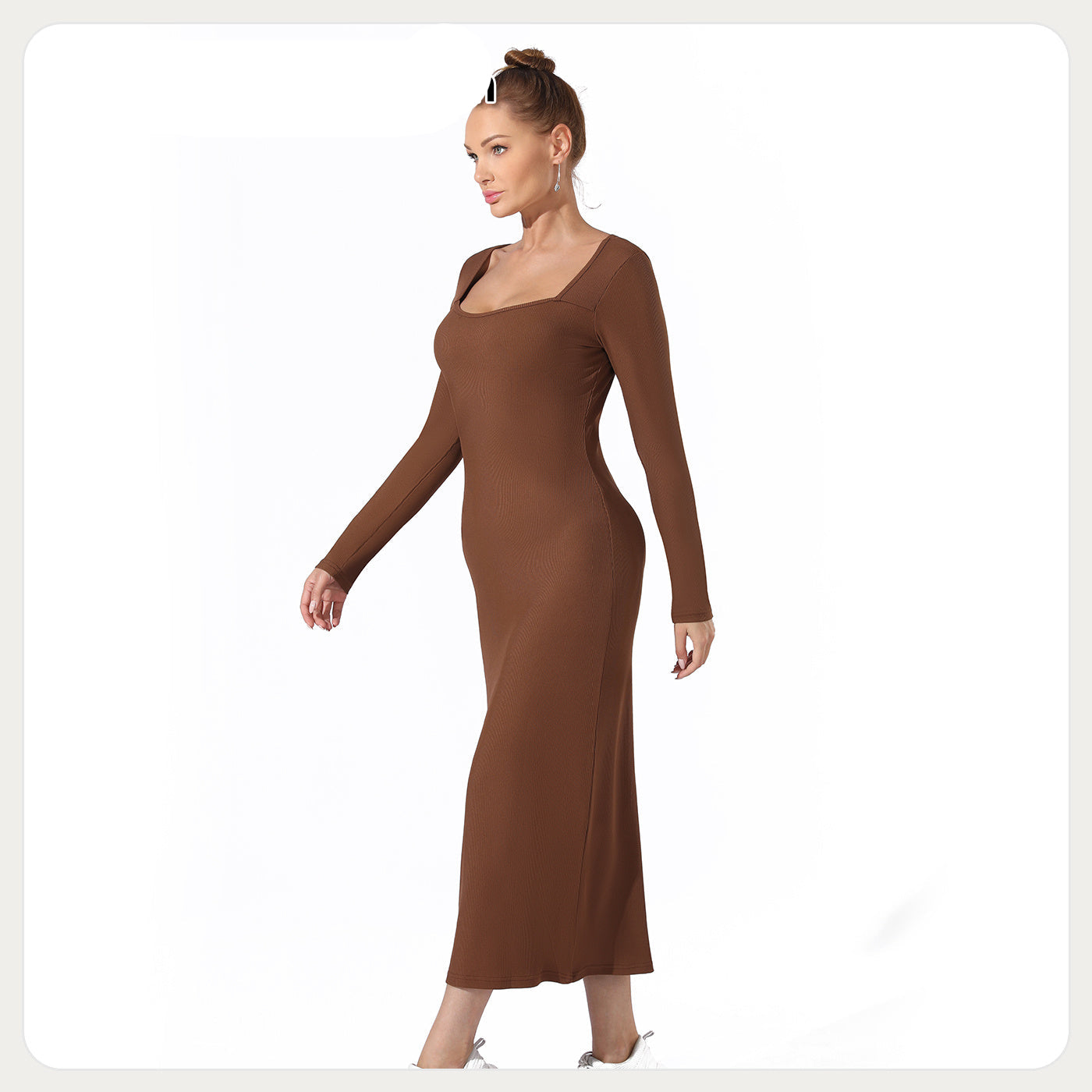Women's Fashion Simple Solid Color Dress | Yazijico™