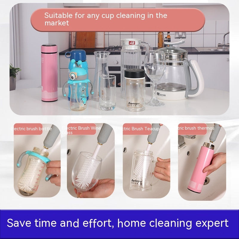 Electric Baby Bottle Brush Cleaning Tool Combination | Yazijico™