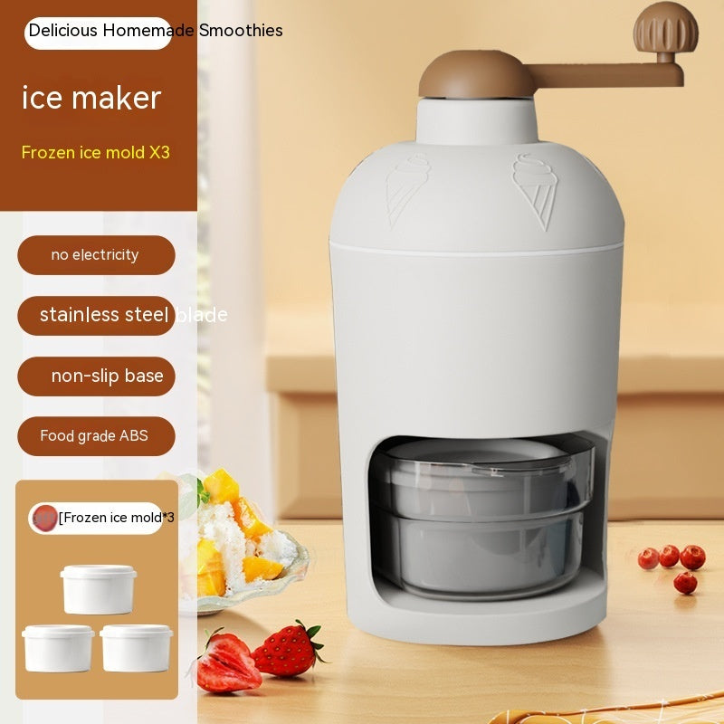 Ice Crusher Household Small Manual  Yazijico™