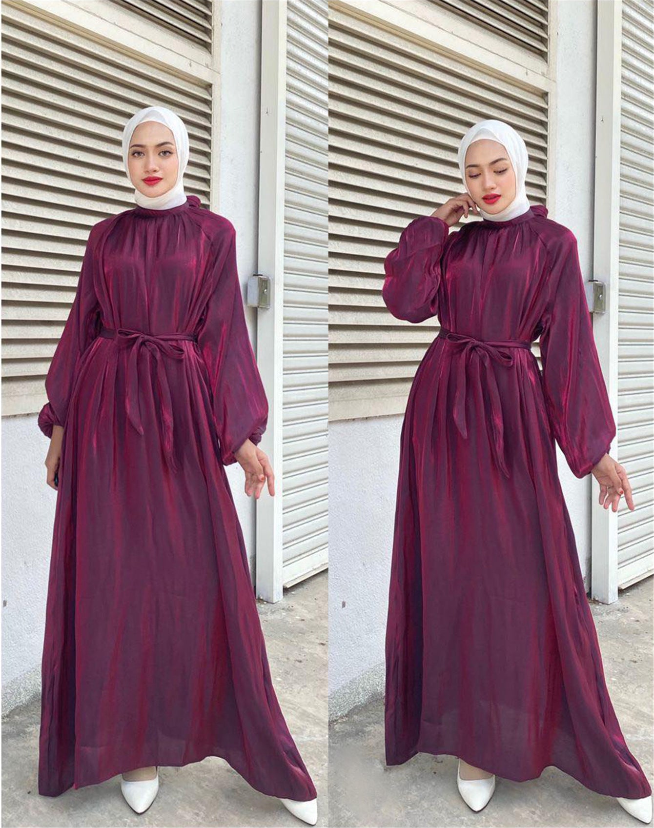 Robe élégante pour femme du Moyen-Orient | Yazijico™