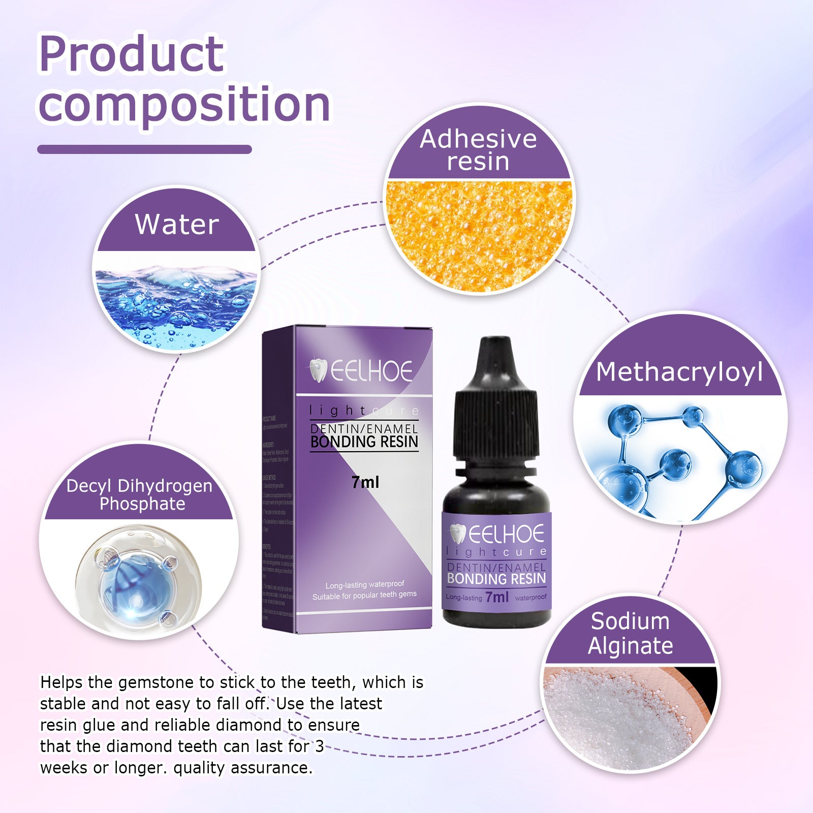Tooth Gem Decorative Glue EELHOE | Yazijico™