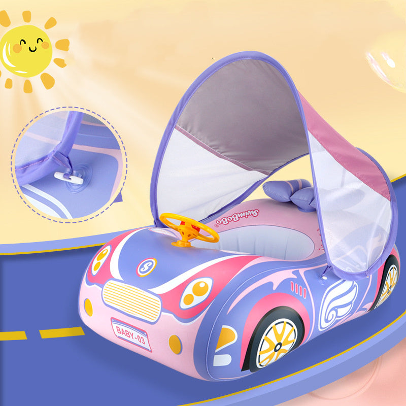 Children's Running Swimming Ring With Sun Protection  Yazijico™