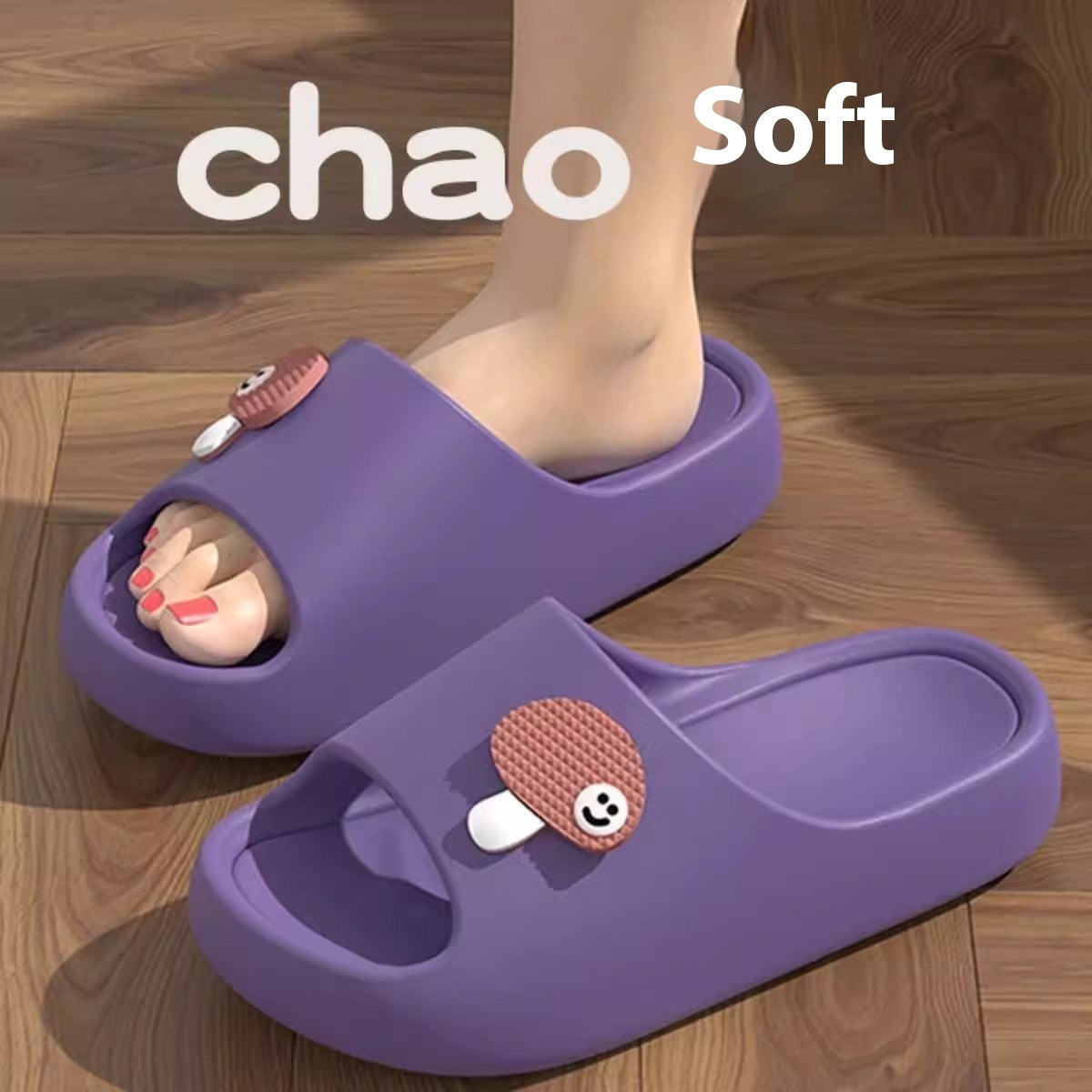 Cute Cartoon Dog Slippers Non-slip Floor | Yazijico™