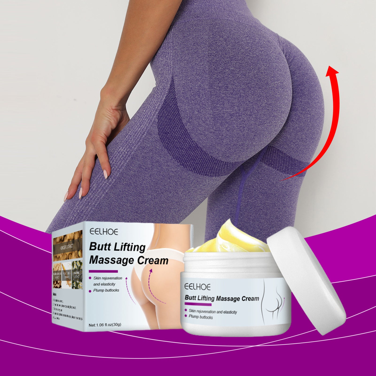 Buttock Lifting Massage Cream EELHOE  | Yazijico™