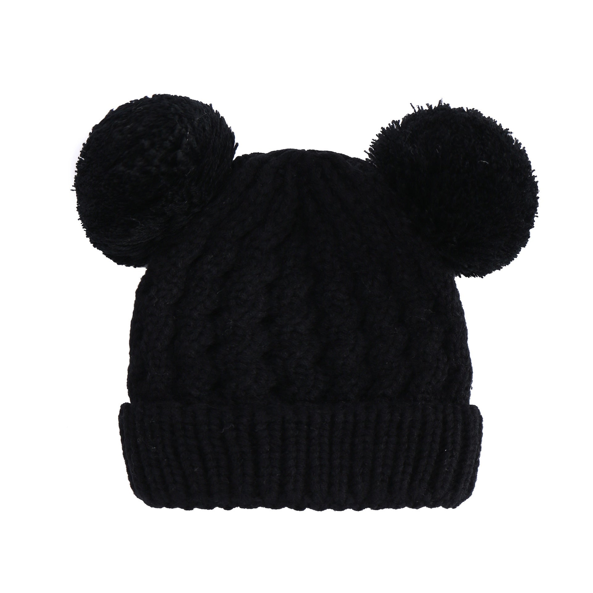 Twisted Woolen Yarn Double Ball Children's Hat | Yazijico™