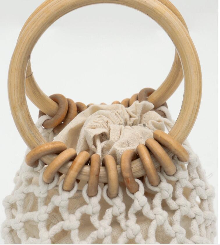 Woman Fashion Woven Handbag Beach | Yazijico™