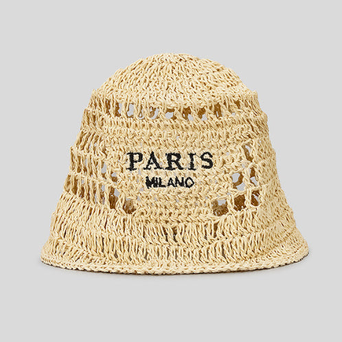 Hand-made Bucket Hat Embroidered Handwriting | Yazijico™