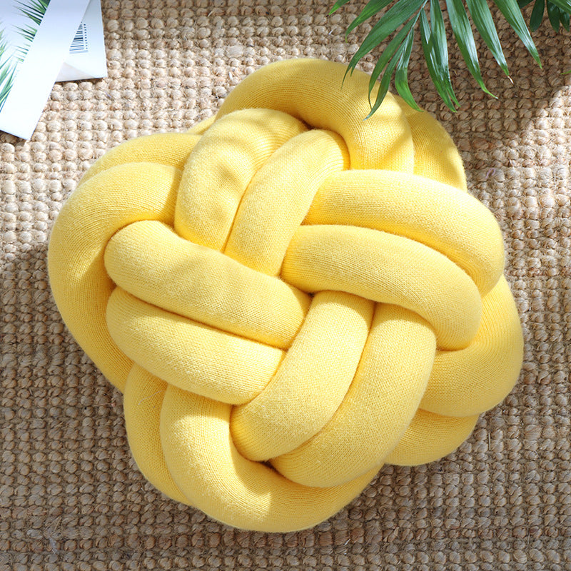 Yazijico™ Sofa Pillow Office Nap Craft Pillow Knot Throw Pillow - Yazijico™