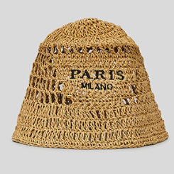 Hand-made Bucket Hat Embroidered Handwriting | Yazijico™