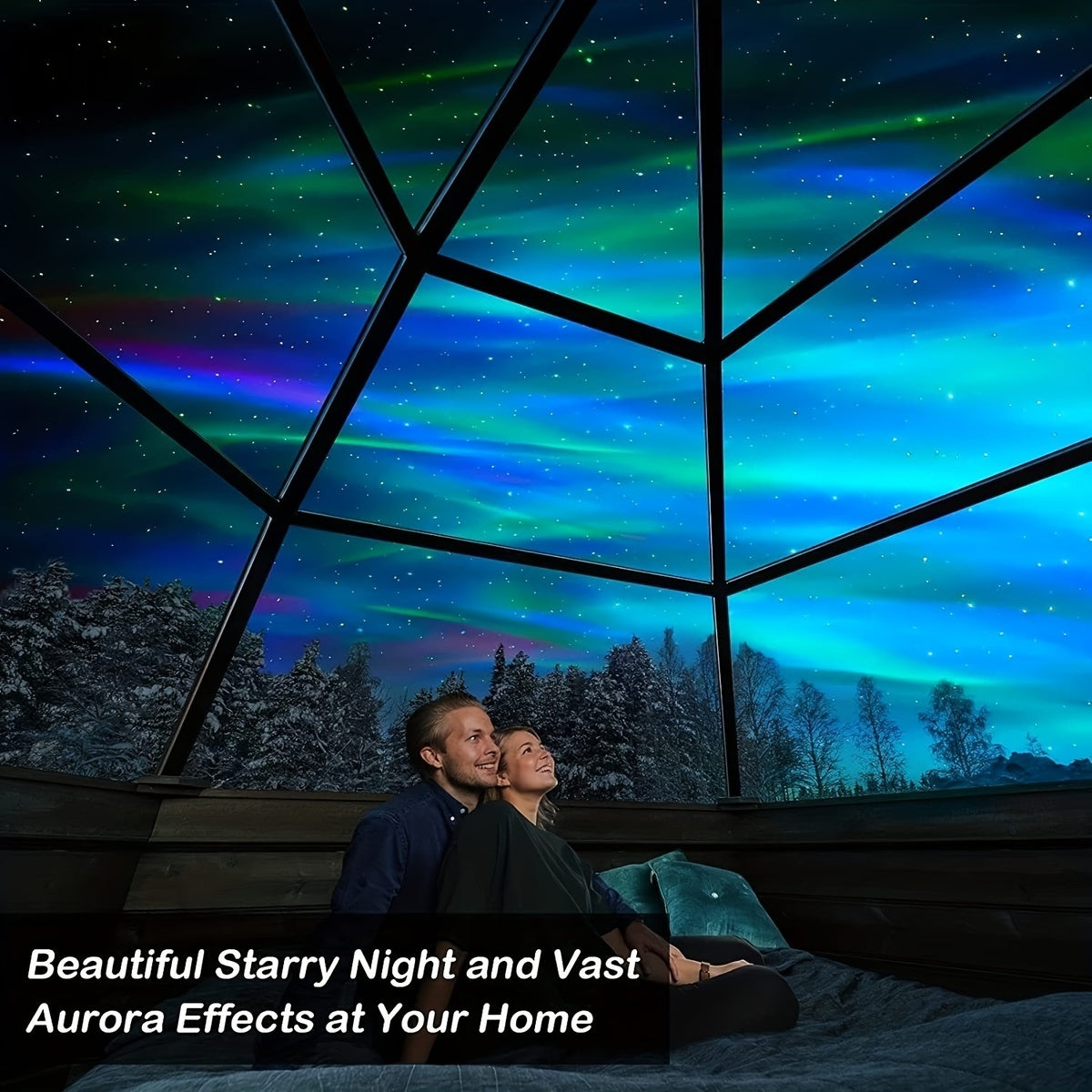 Northern Galaxy Light  And Ocean Wave Projector | Yazijico™