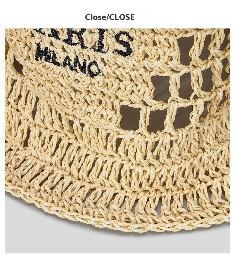 Hand-made Bucket Hat Embroidered Handwriting | Yazijico™