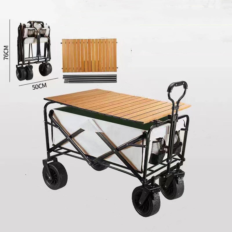 Outdoor Picnic Camping Folding Gathering Trolley  Yazijico™