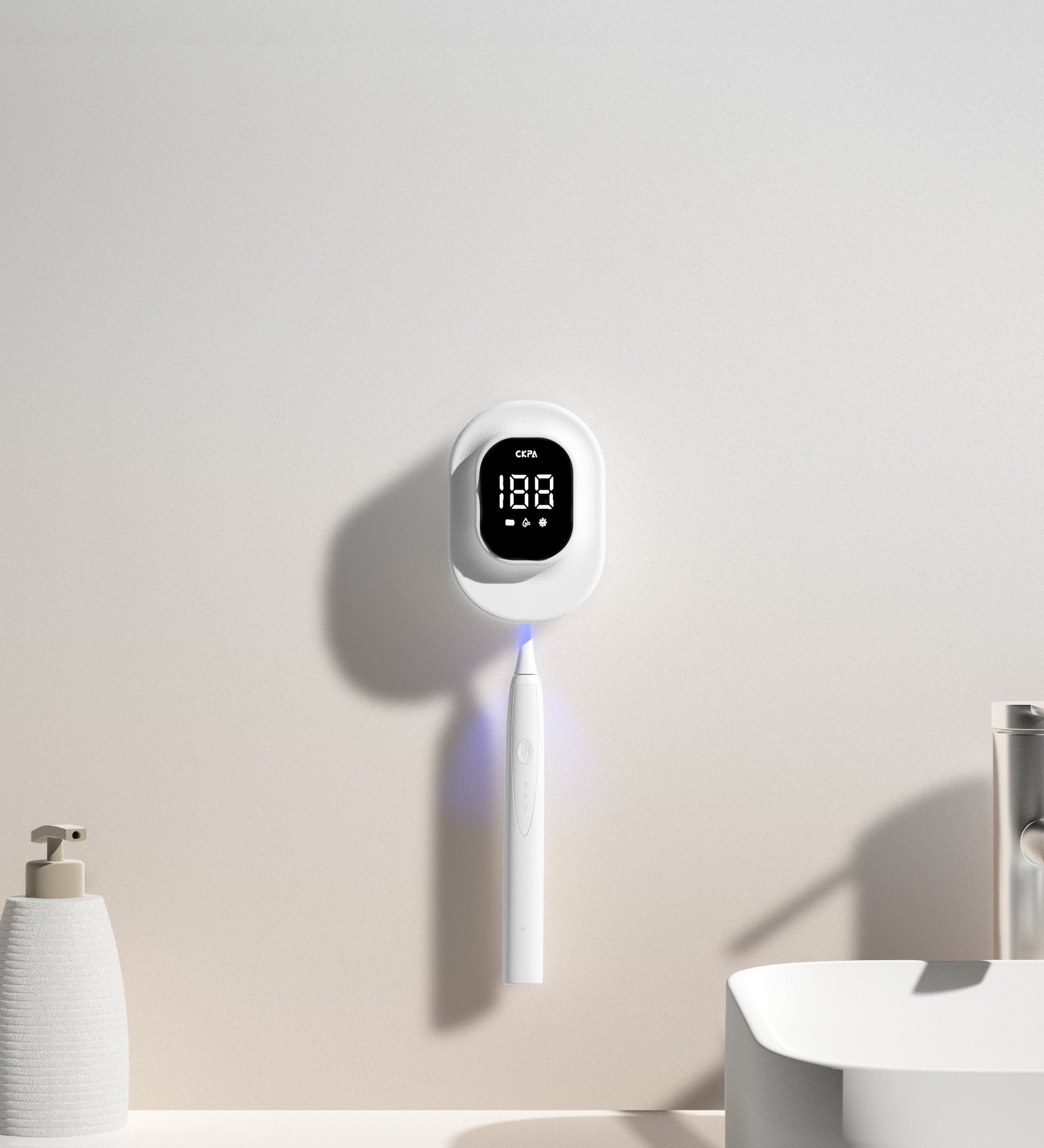 UV Electric Toothbrush Holder Single  | Yazijico™