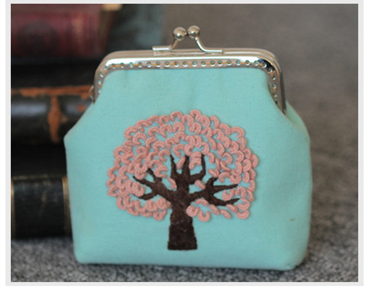 Hand-made Embroidery Diy Gold Material Bag | Yazijico™