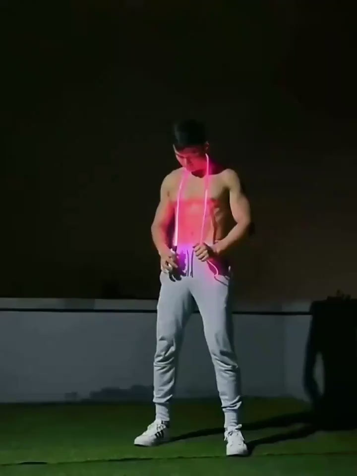 Luminous Rope Tangle-Free Rapid Speed Jumping