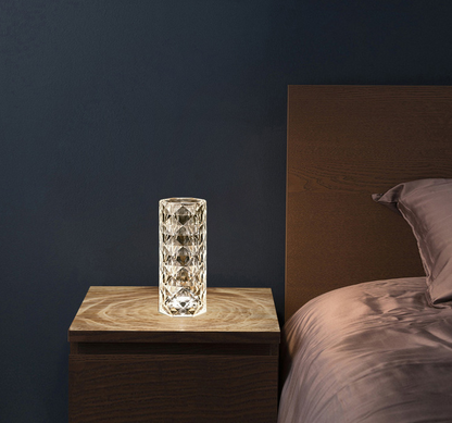 Yazijico™ Crystal Lamp USB Table Lamps Bedroom Touch - Yazijico™ 