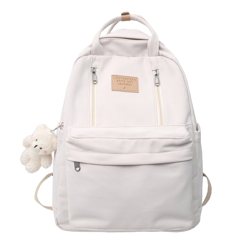 Backpacks School Bag Double Zipper Tote Bags  Yazijico™