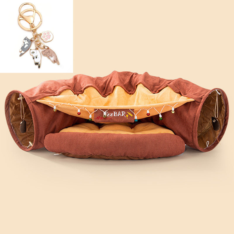 Collapsible Cat Tunnel Durable Washable | Yazijico™
