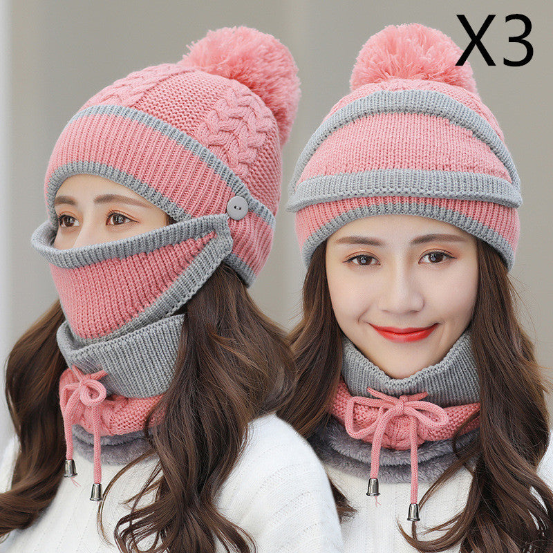 Cute and warm ladies cycling ear caps | Yazijico™ 